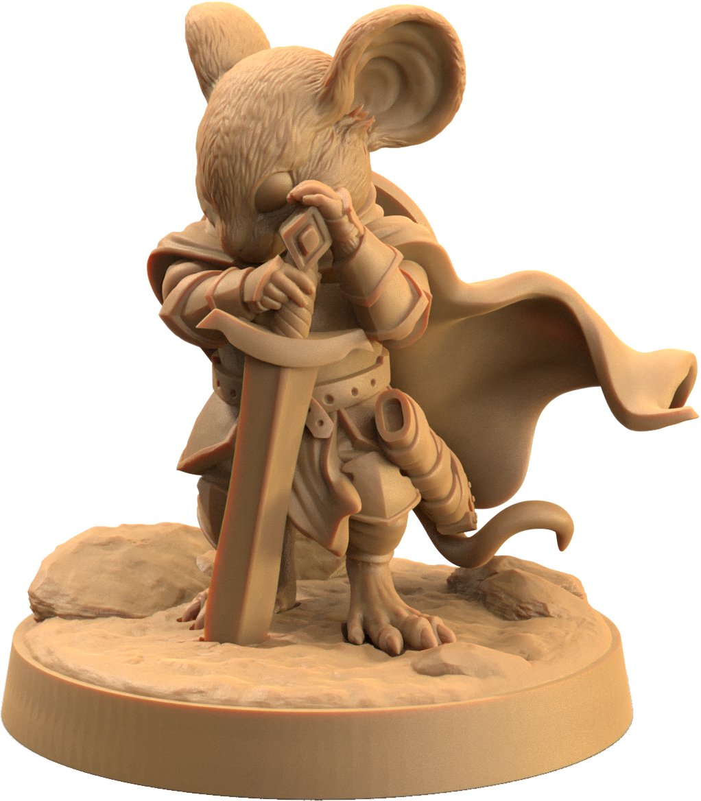 The Protectors - Mouse Folk Fighter Miniatures - Mini Megastore