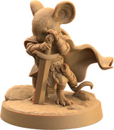 The Protectors - Mouse Folk Fighter Miniatures - Mini Megastore