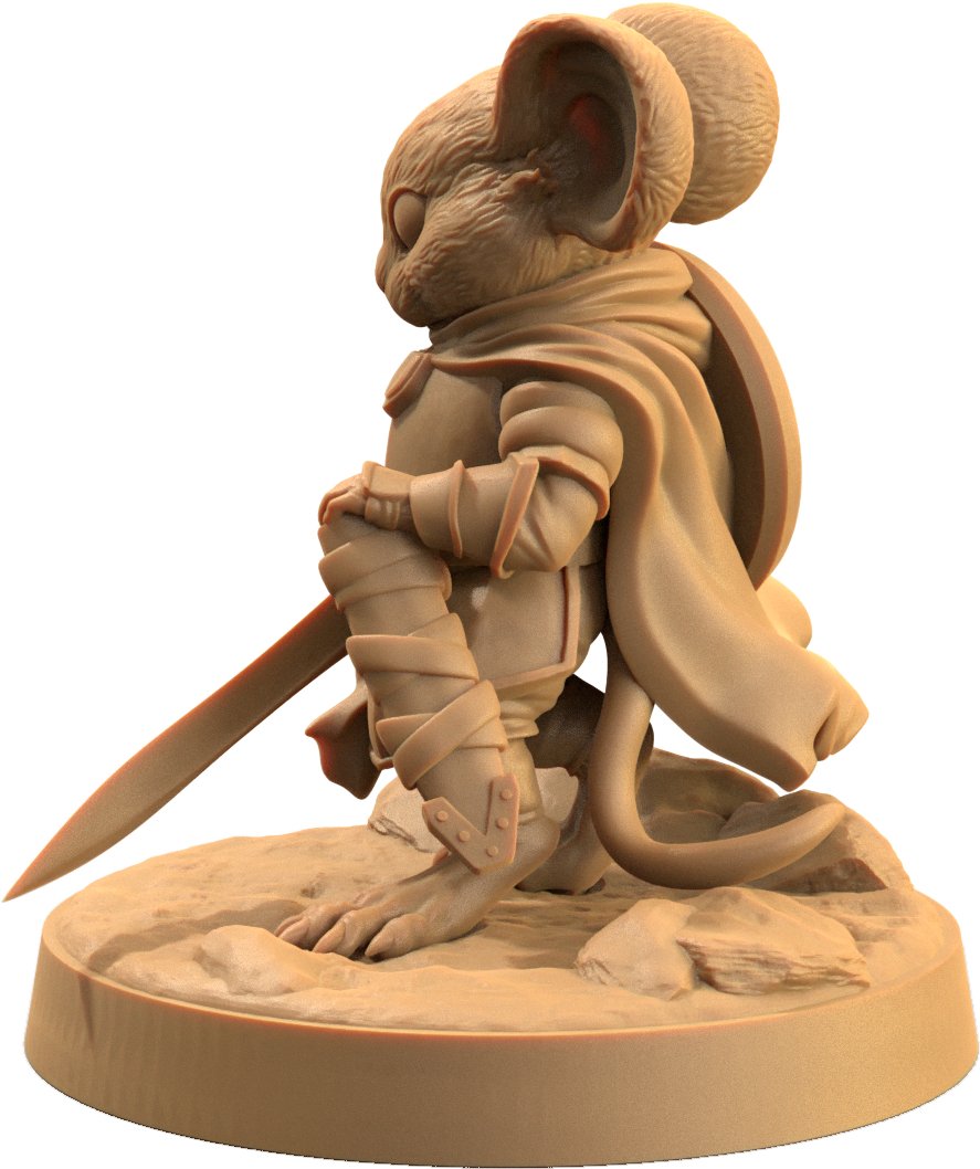 The Protectors - Mouse Folk Fighter Miniatures - Mini Megastore