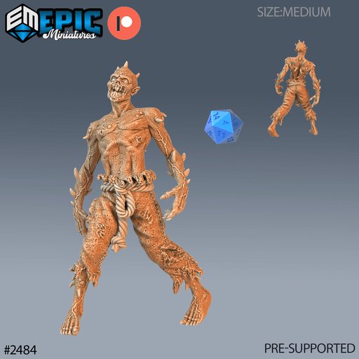Thorn Zombie Miniature - Mini Megastore