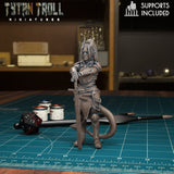 Tiefling fighter Miniatures - Mini Megastore