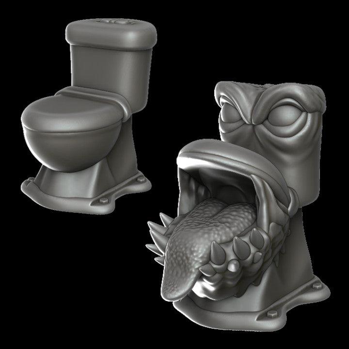 Toilet Mimic Miniature - Mini Megastore