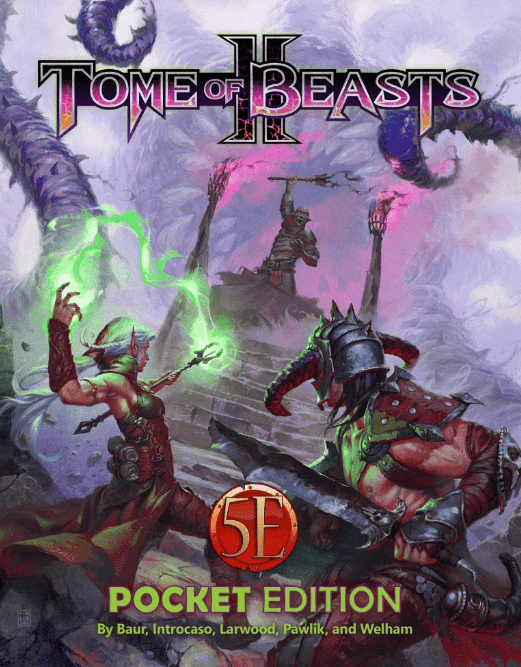 Tome of Beasts 2 Pocket Edition for 5E - Mini Megastore