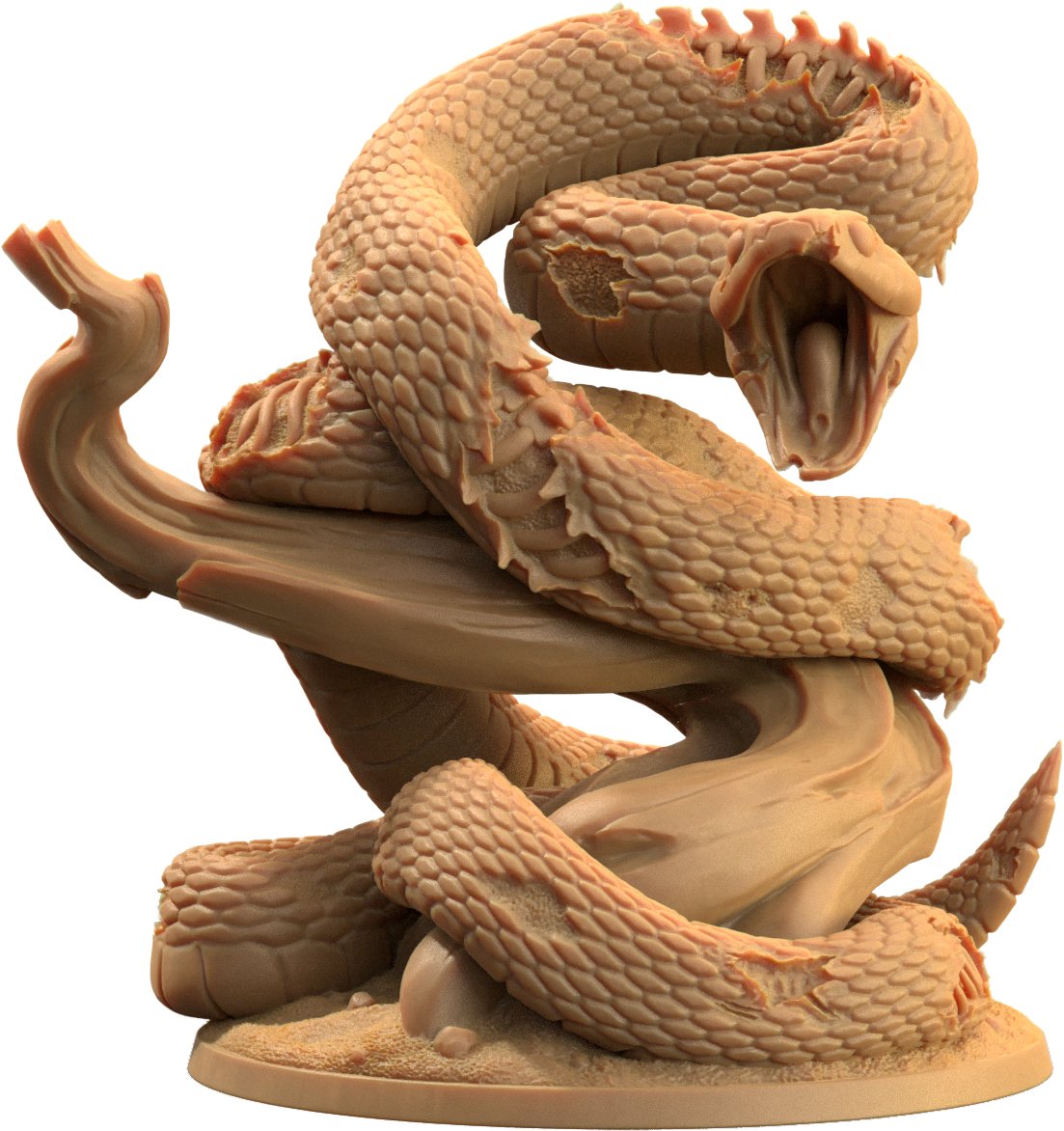 Undead Giant Snake Miniature - Mini Megastore