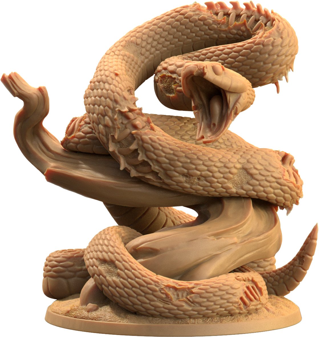 Undead Giant Snake Miniature - Mini Megastore