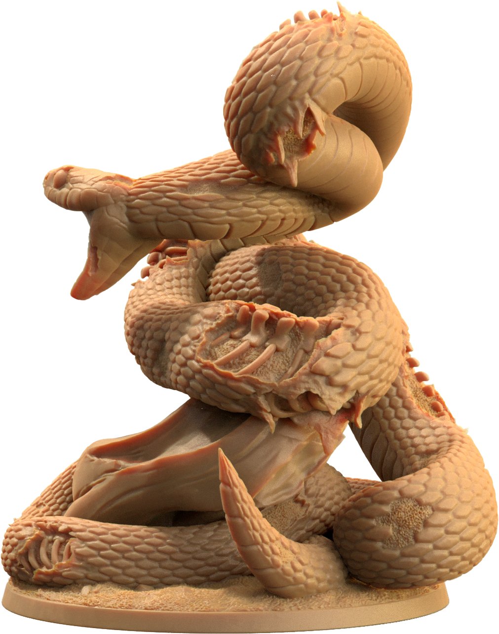 Undead Giant Snake Miniature - Mini Megastore