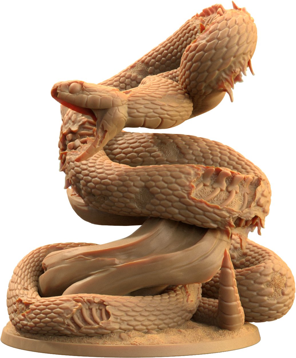 Undead Giant Snake Miniature - Mini Megastore