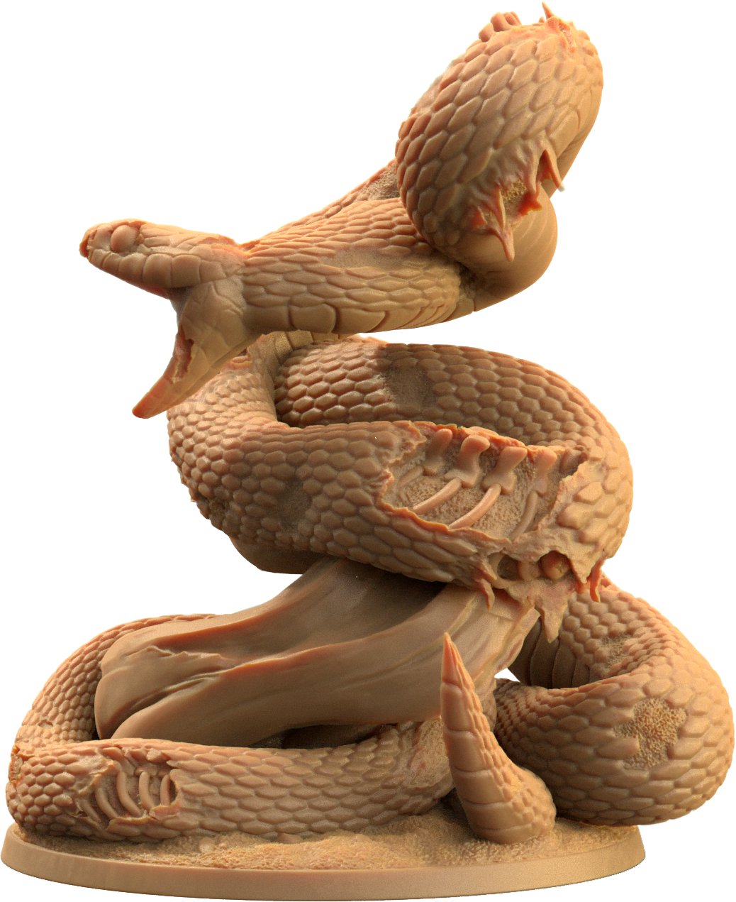 Undead Giant Snake Miniature - Mini Megastore