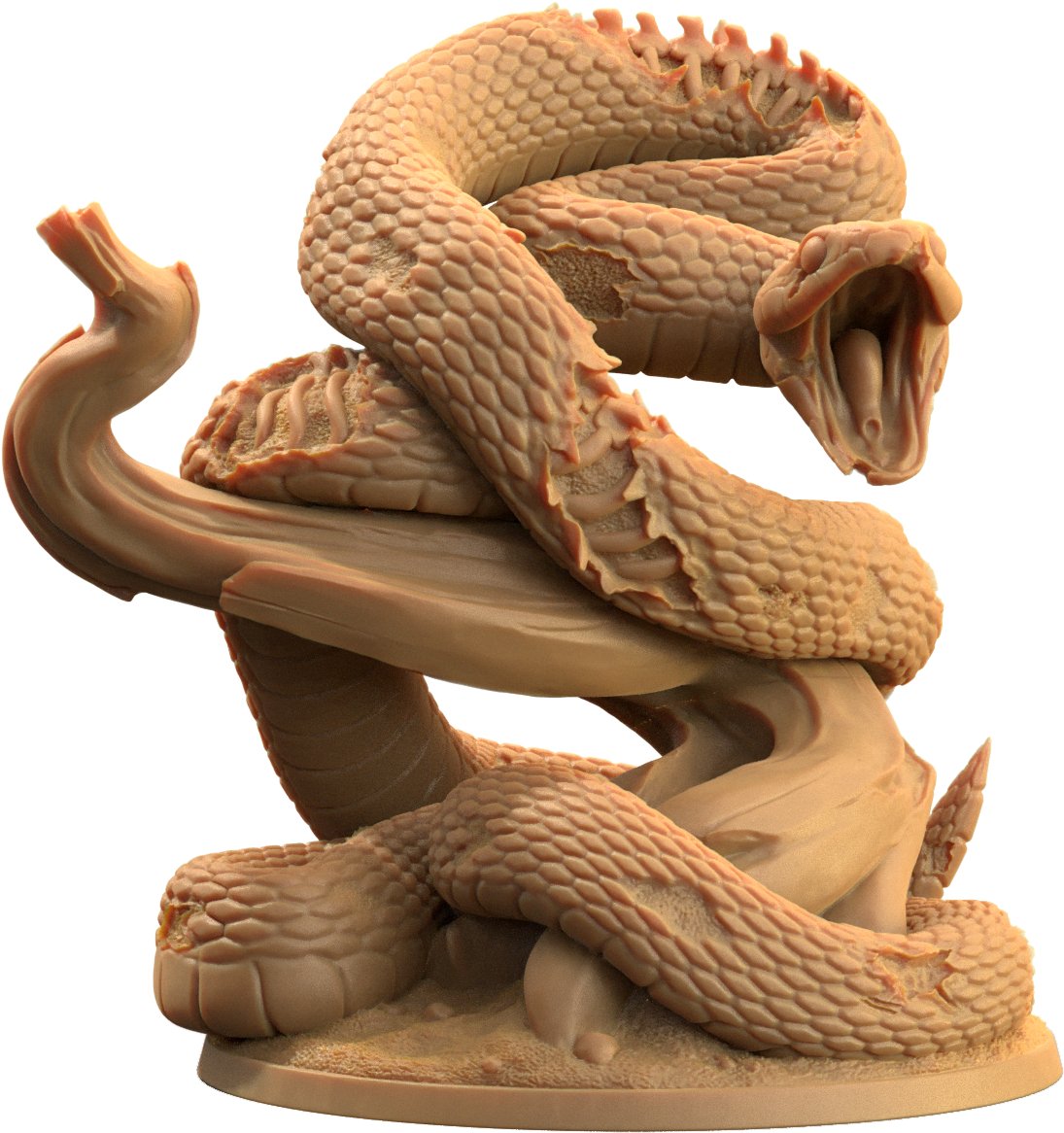 Undead Giant Snake Miniature - Mini Megastore