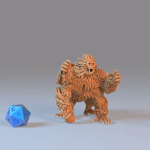 Undead Girallon Miniature - Mini Megastore