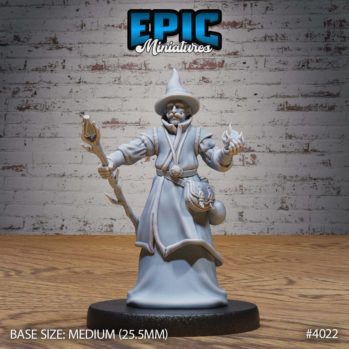 Villager Show Mage Miniature - Mini Megastore