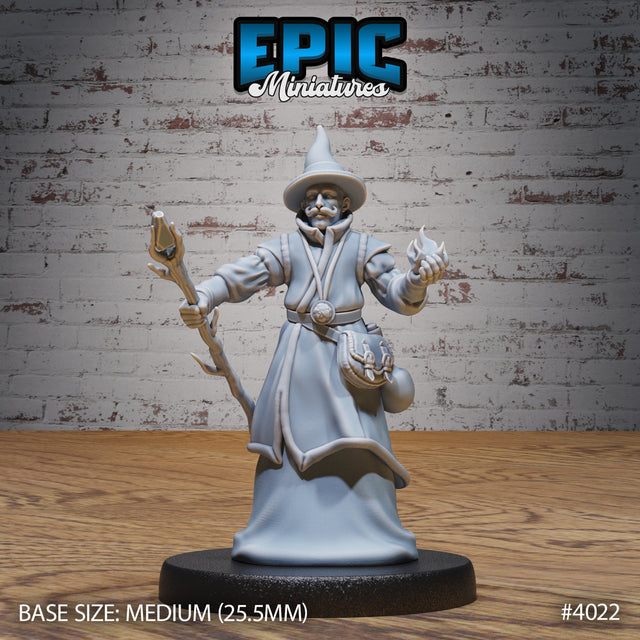 Villager Show Mage Miniature - Mini Megastore