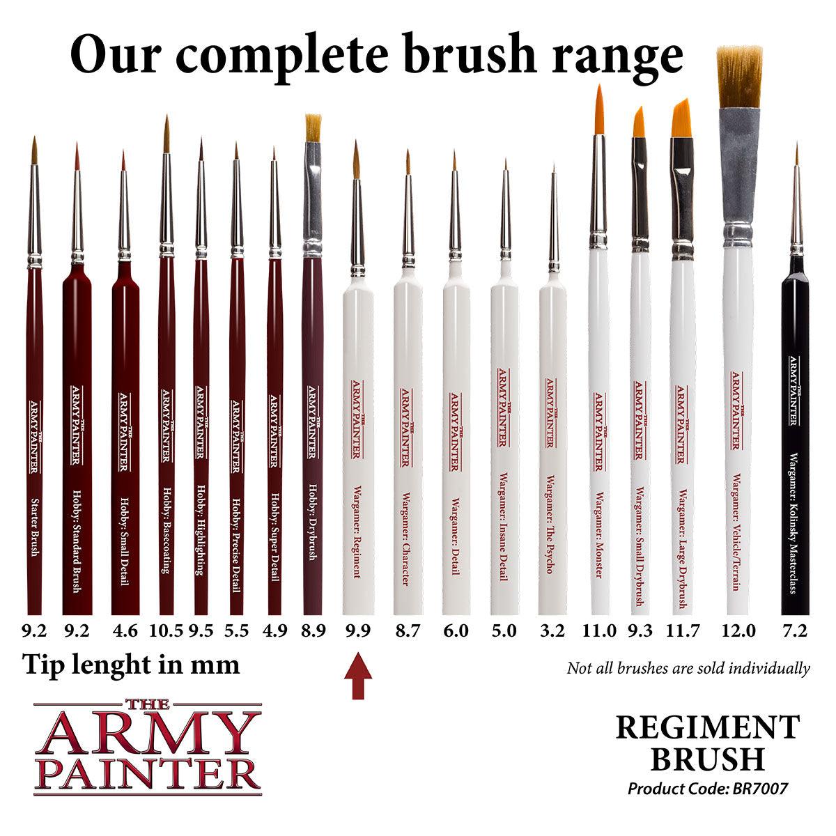 Wargamer Brush - Regiment - Mini Megastore