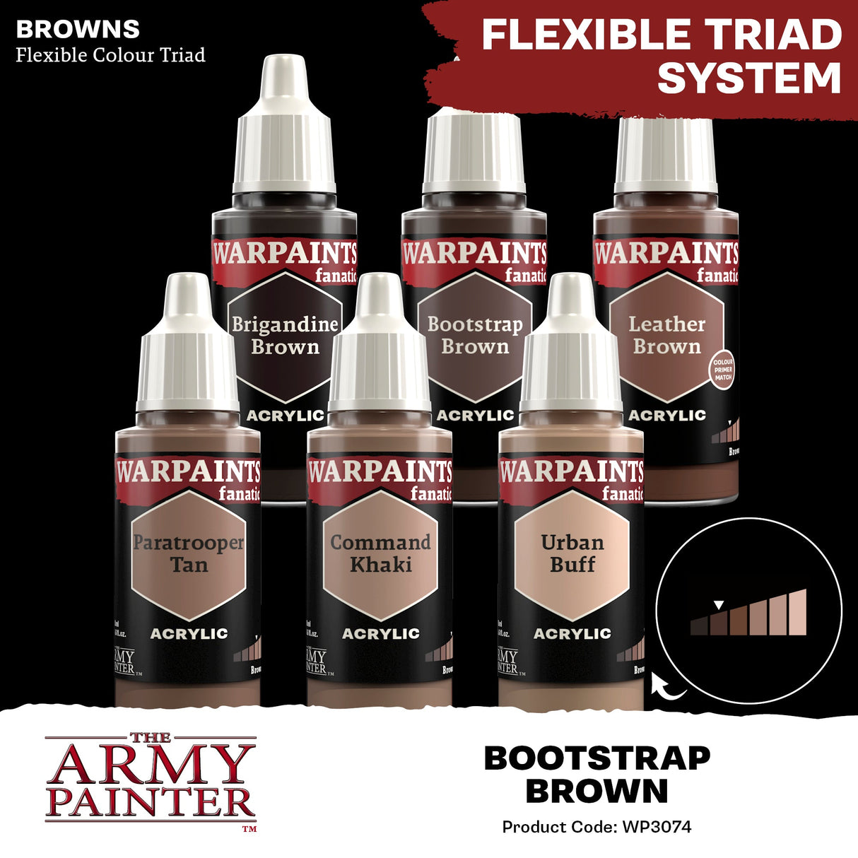 Warpaints Fanatic: Bootstrap Brown - Mini Megastore