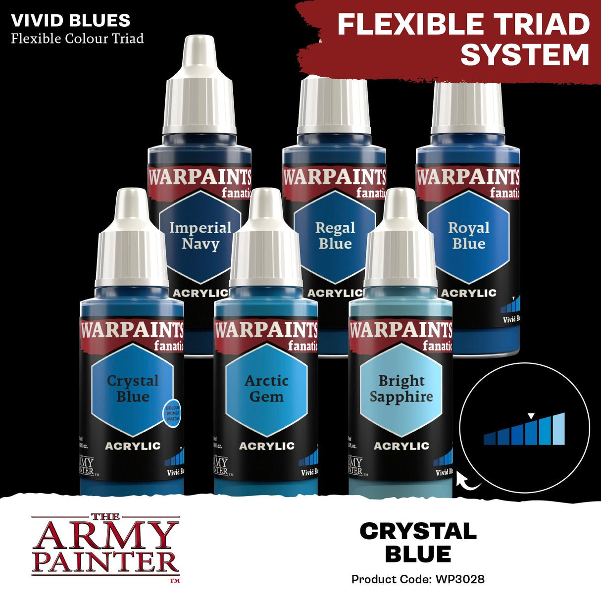 Warpaints Fanatic: Crystal Blue - Mini Megastore