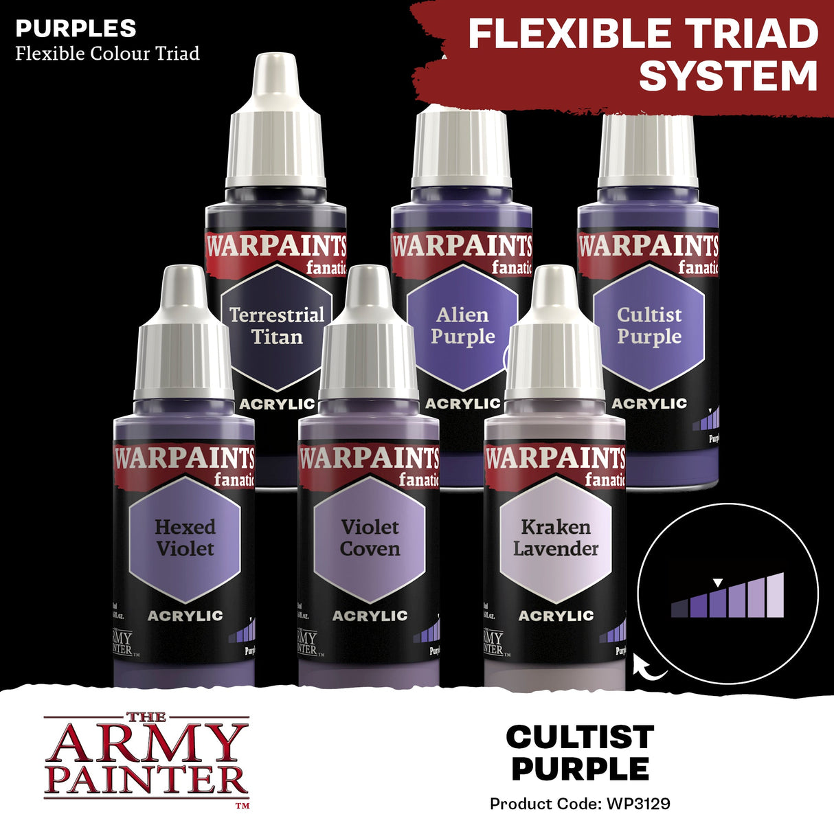 Warpaints Fanatic: Cultist Purple - Mini Megastore
