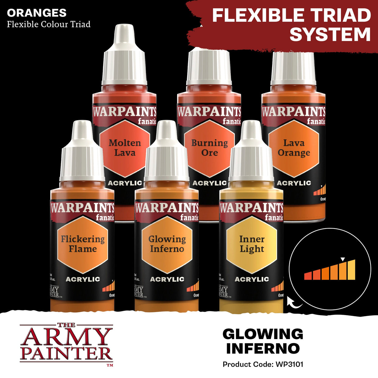 Warpaints Fanatic: Glowing Inferno - Mini Megastore