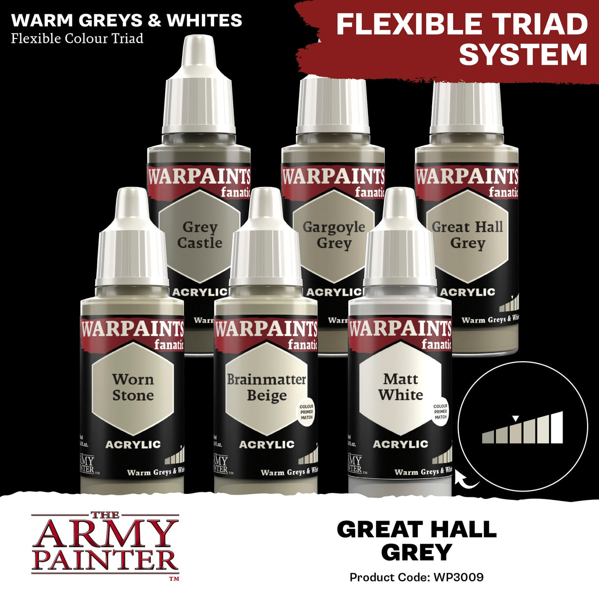 Warpaints Fanatic: Great Hall Grey - Mini Megastore