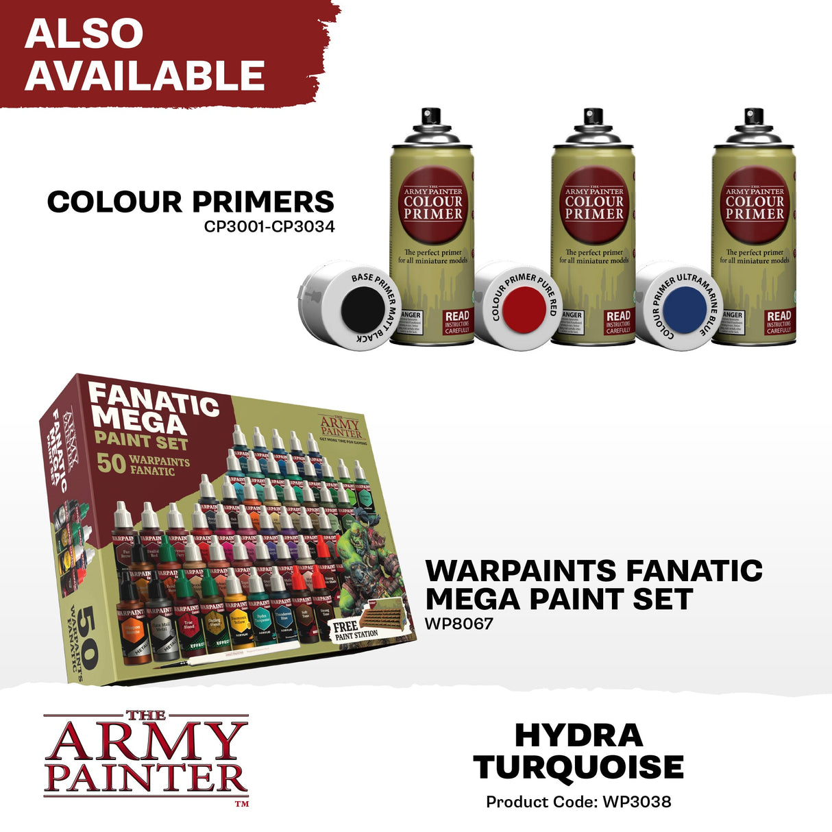 Warpaints Fanatic: Hydra Turquoise - Mini Megastore