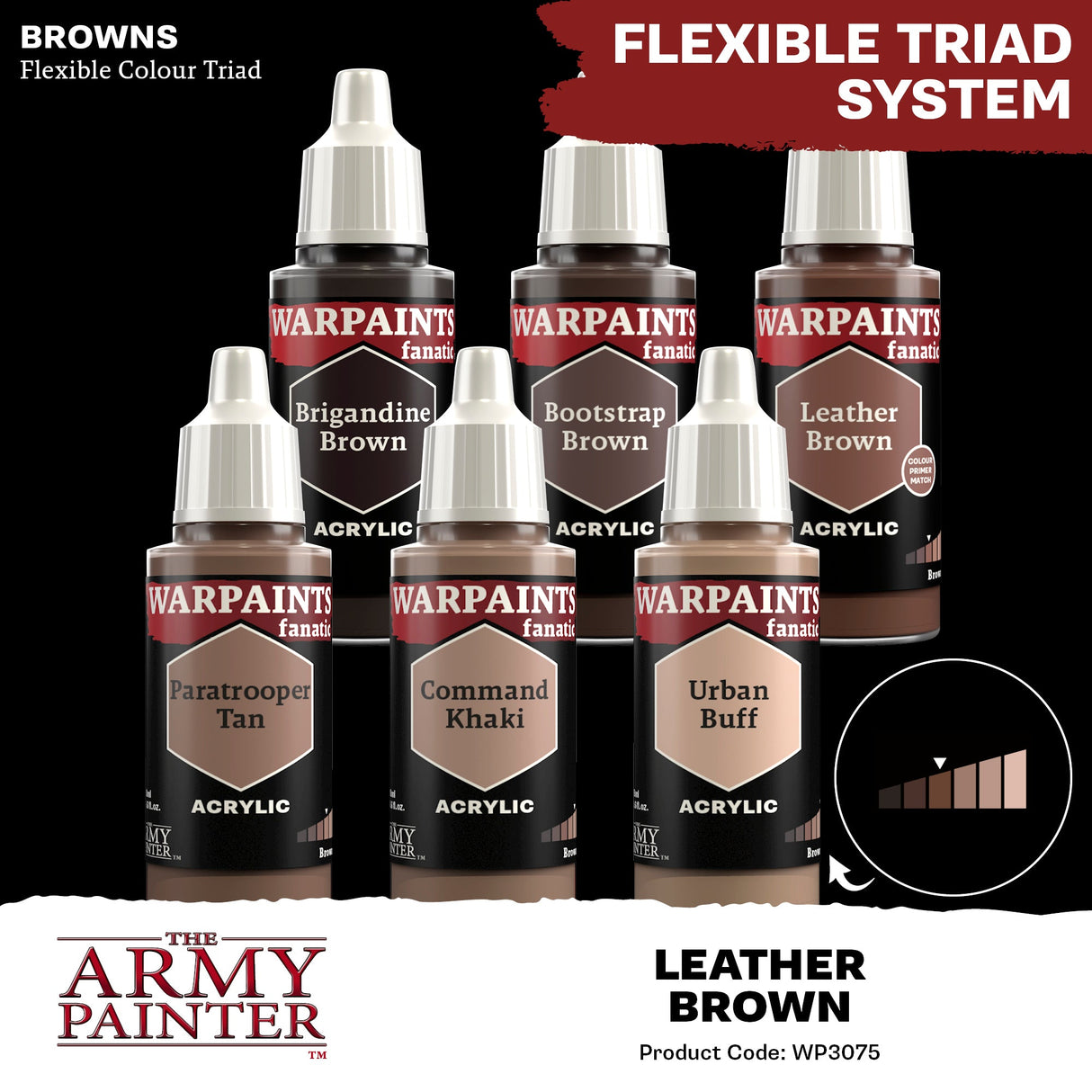 Warpaints Fanatic: Leather Brown - Mini Megastore
