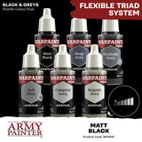 Warpaints Fanatic - Matt Black - Mini Megastore