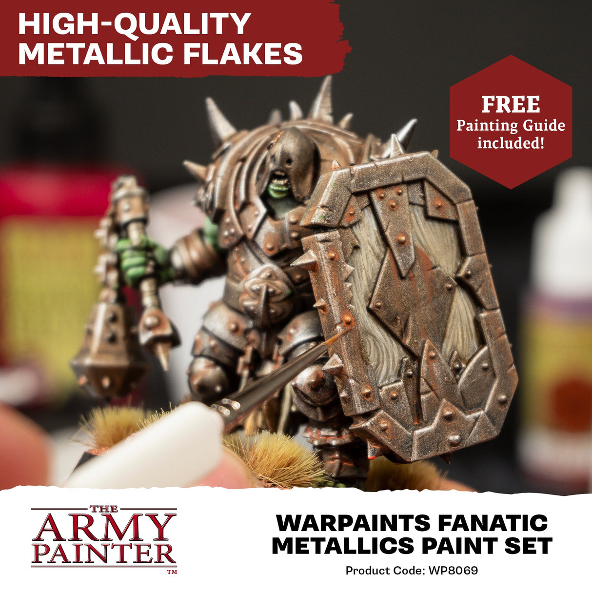 Warpaints Fanatic Metallics Paint Set - Mini Megastore