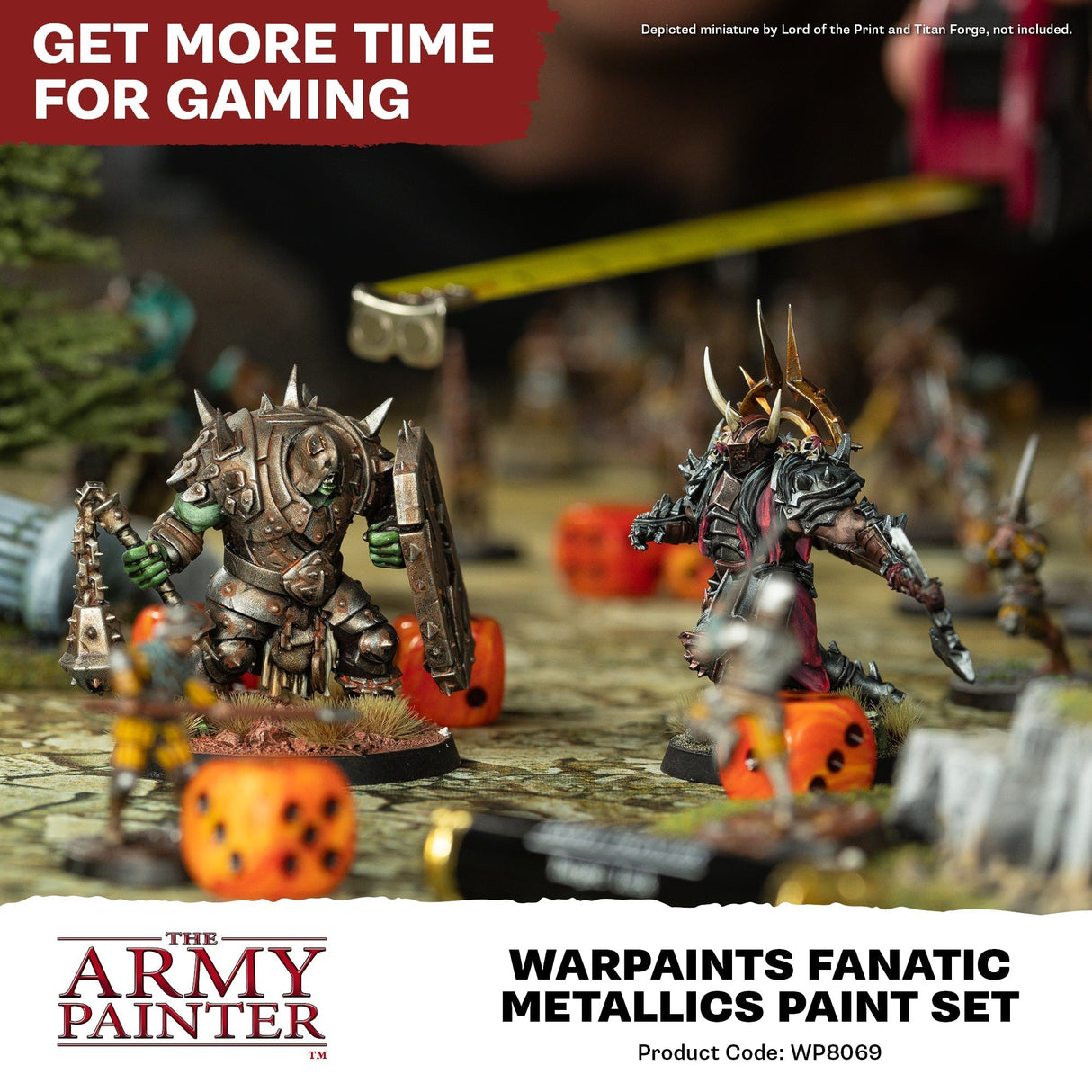 Warpaints Fanatic Metallics Paint Set - Mini Megastore
