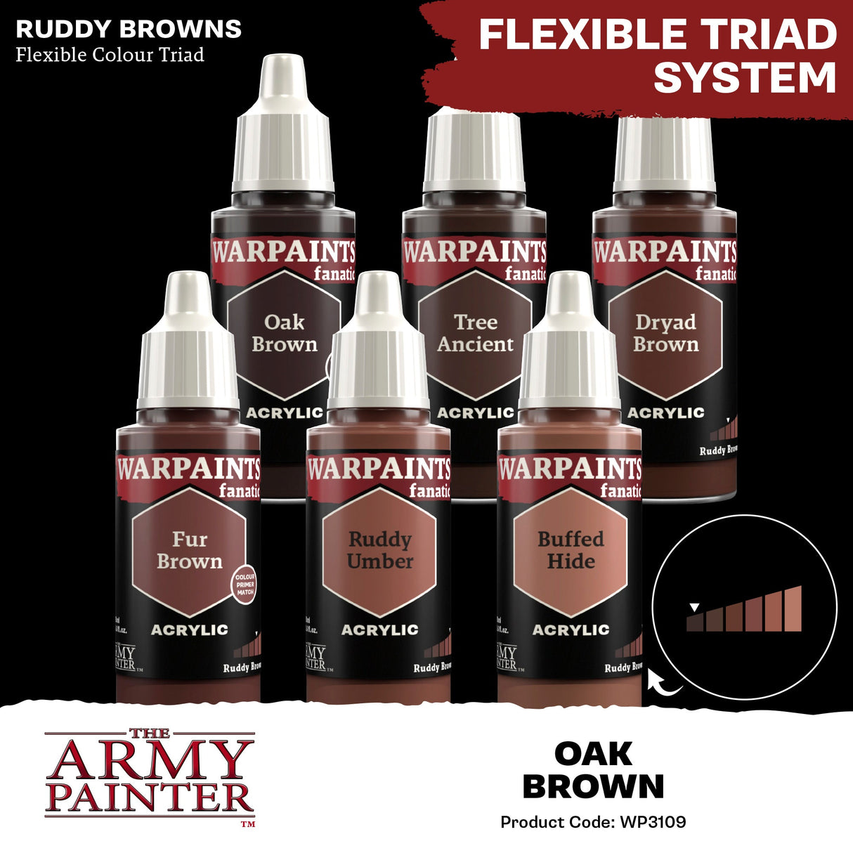Warpaints Fanatic: Oak Brown - Mini Megastore
