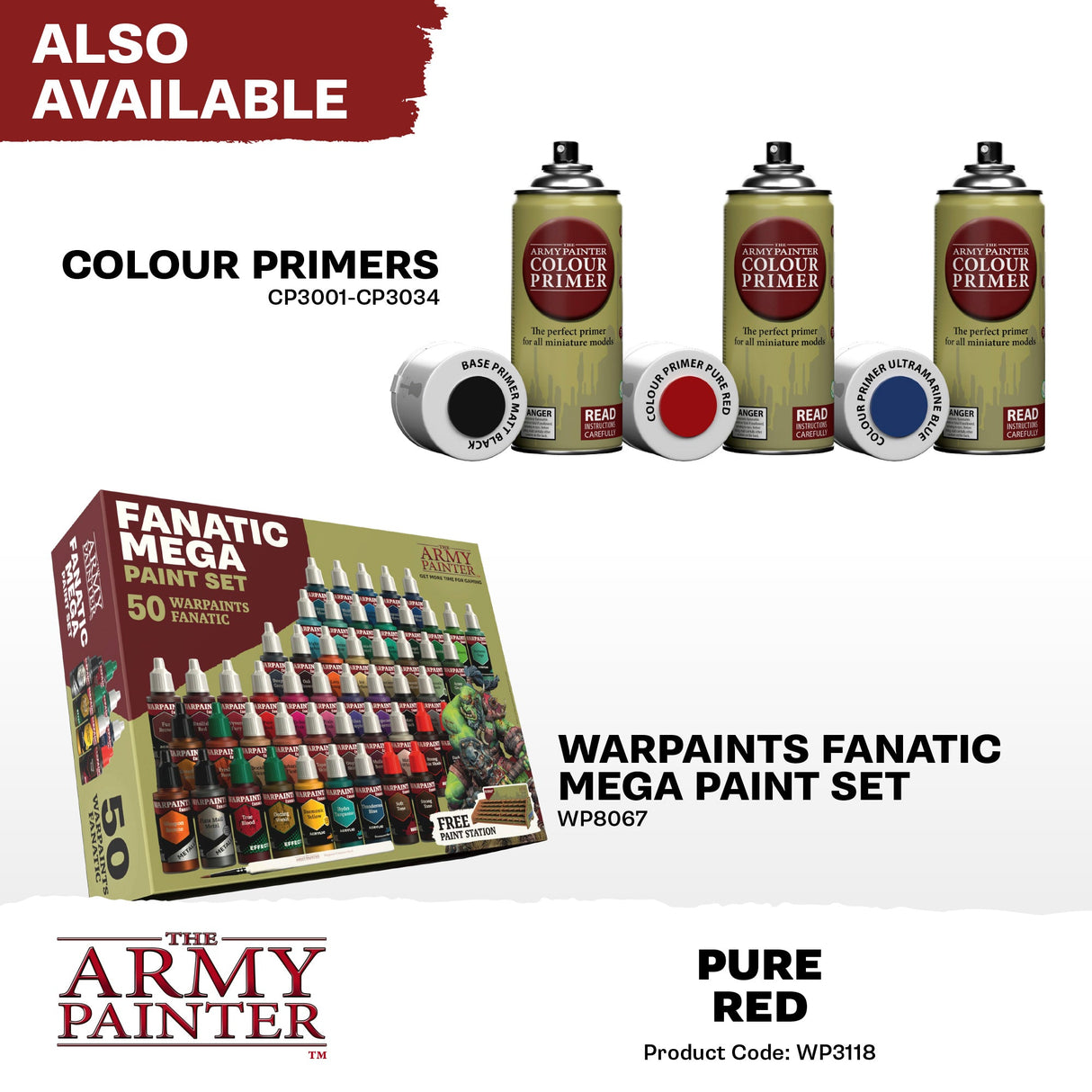 Warpaints Fanatic: Pure Red - Mini Megastore