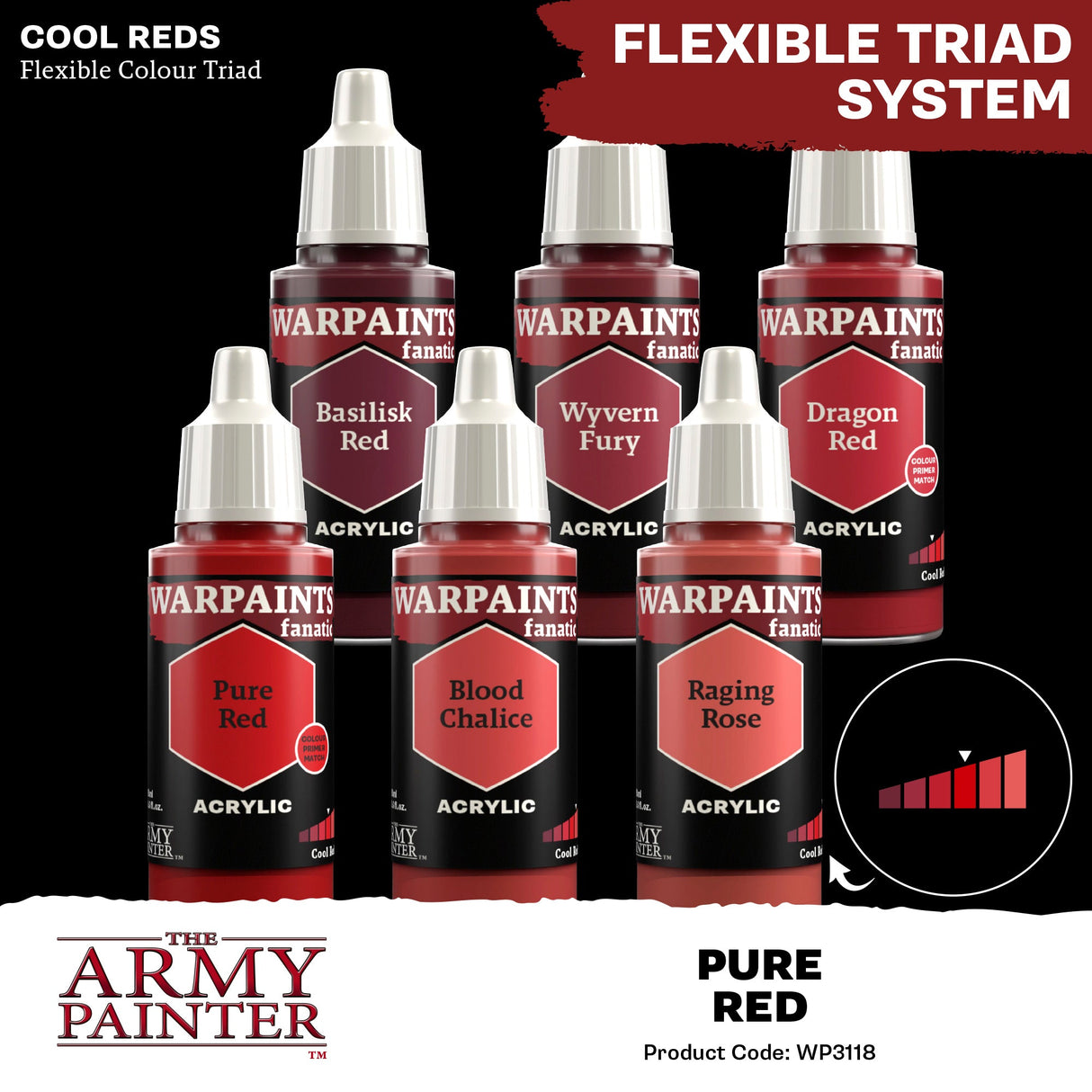Warpaints Fanatic: Pure Red - Mini Megastore