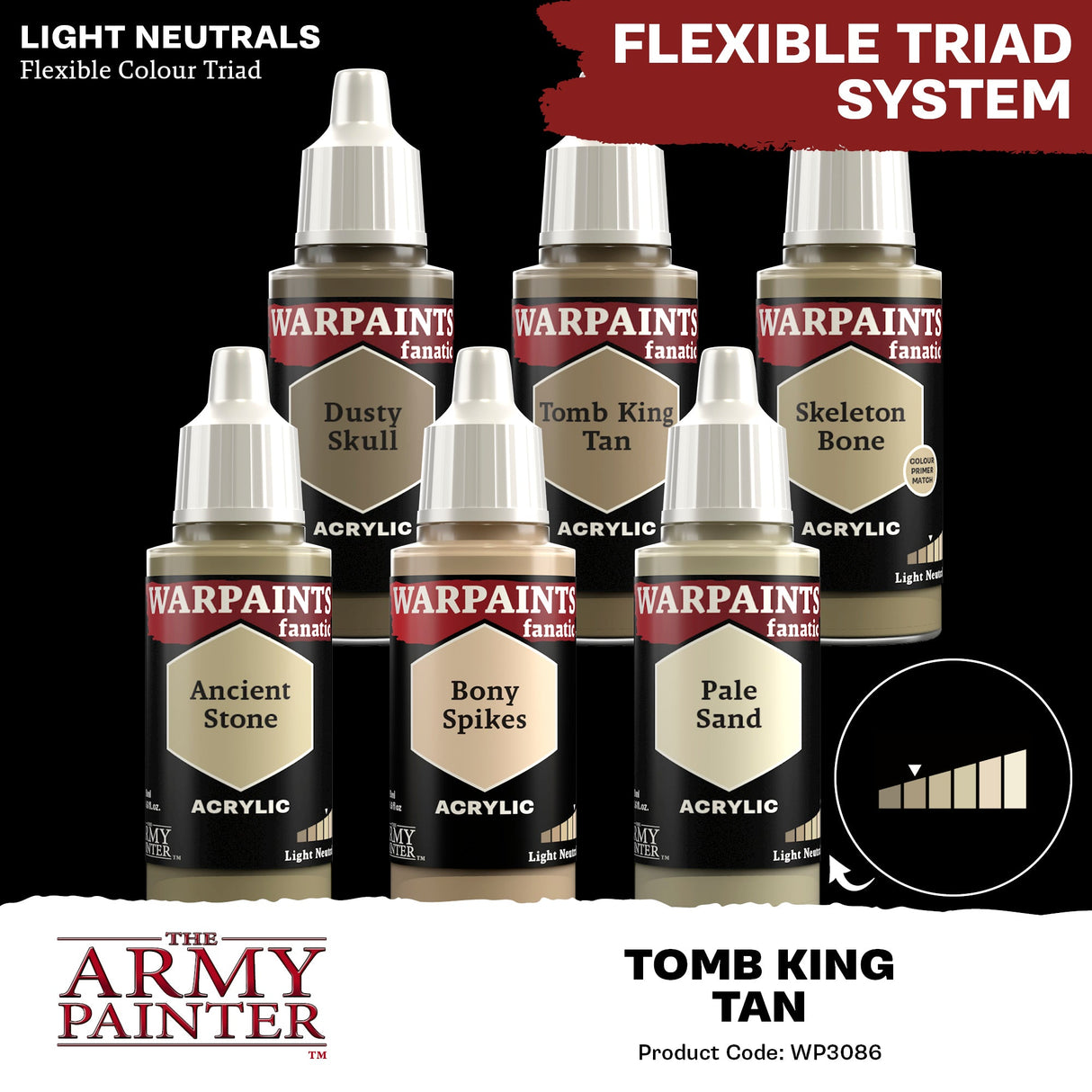 Warpaints Fanatic: Tomb King Tan - Mini Megastore