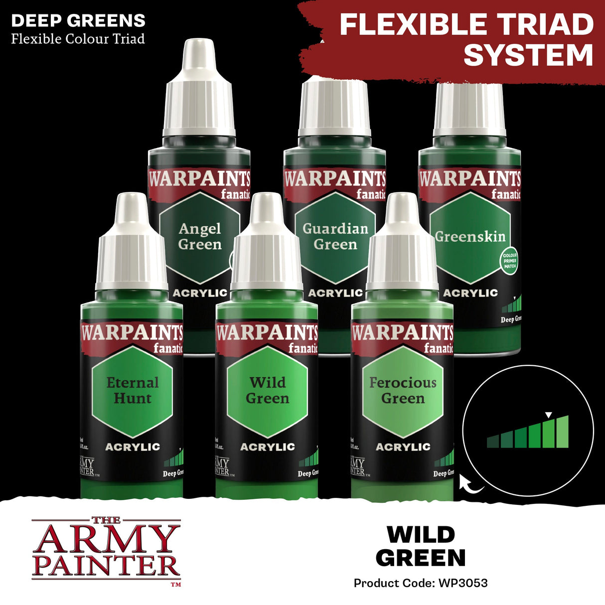Warpaints Fanatic: Wild Green - Mini Megastore