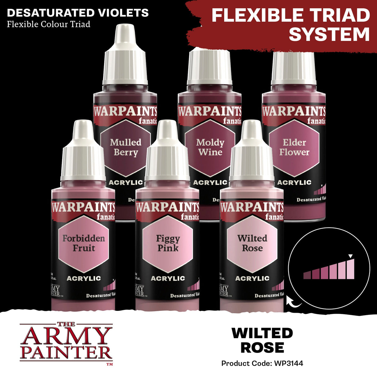 Warpaints Fanatic: Wilted Rose - Mini Megastore