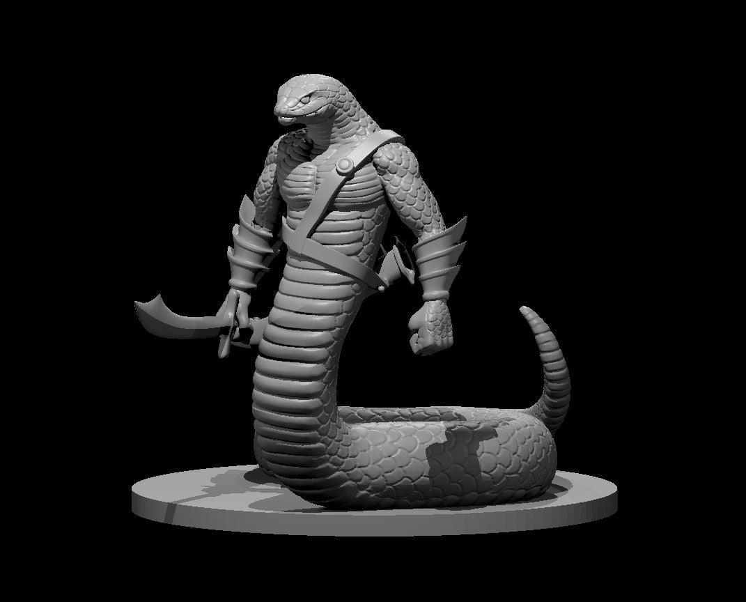Yuan-Ti Abomination Miniature - Mini Megastore