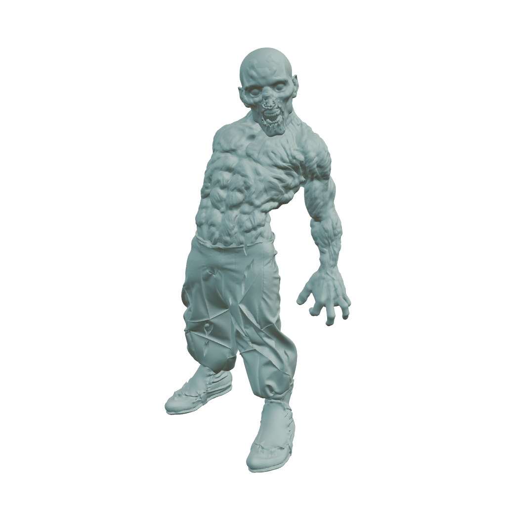 Male Zombie Miniature