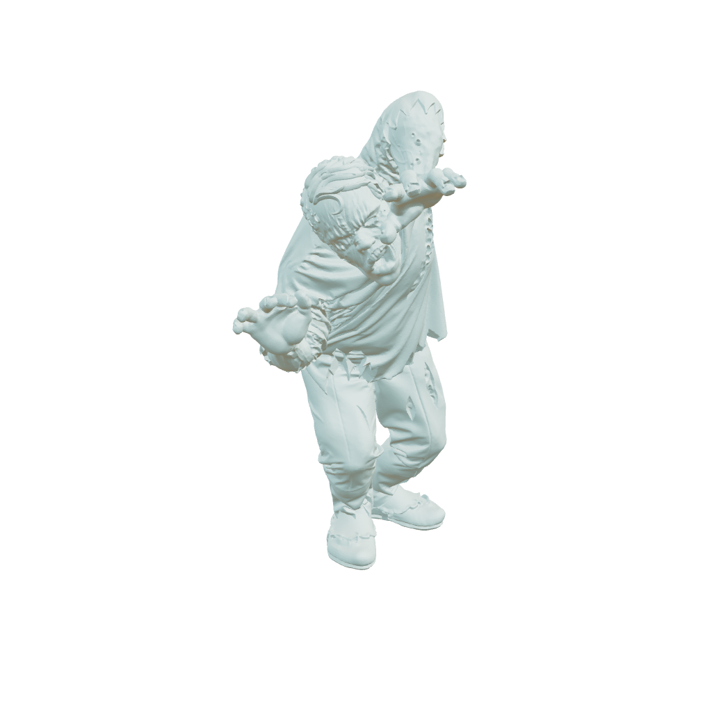 Male Zombie Miniature
