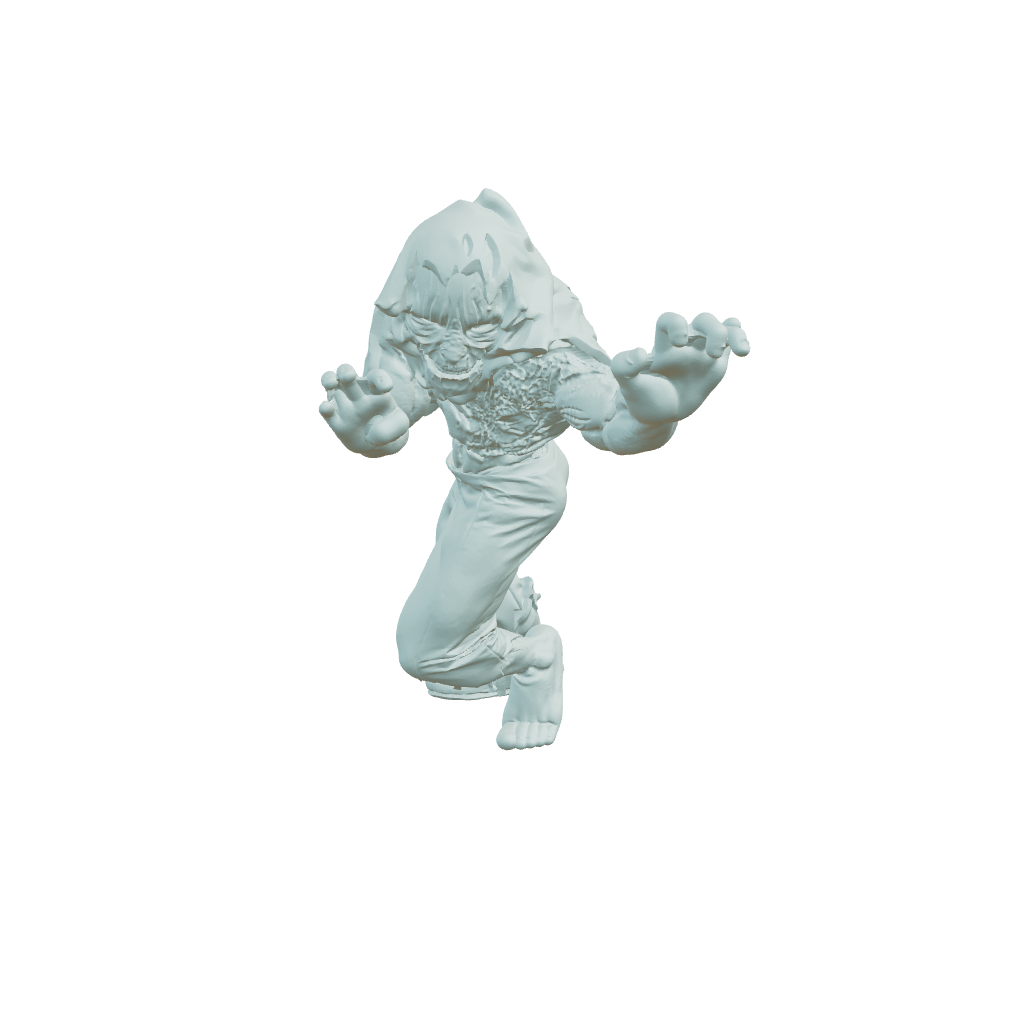 Male Zombie Miniature