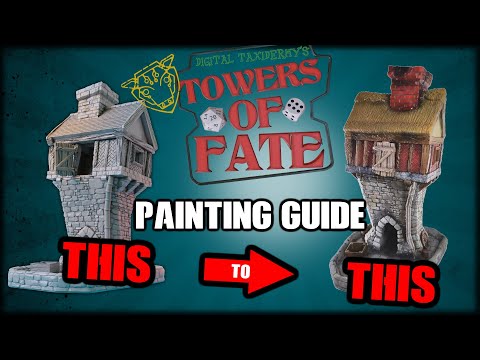 Fantasy House Dice Tower